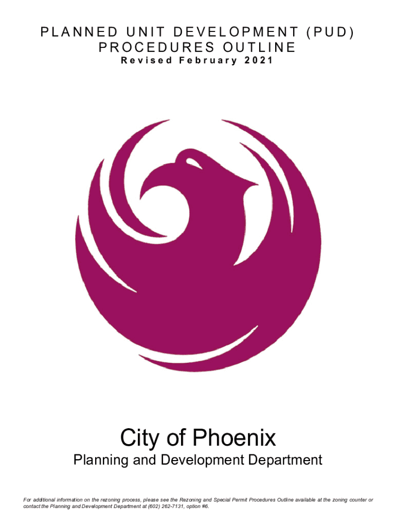 Fillable Online Planned Unit Development District PhoenixPlanned Unit