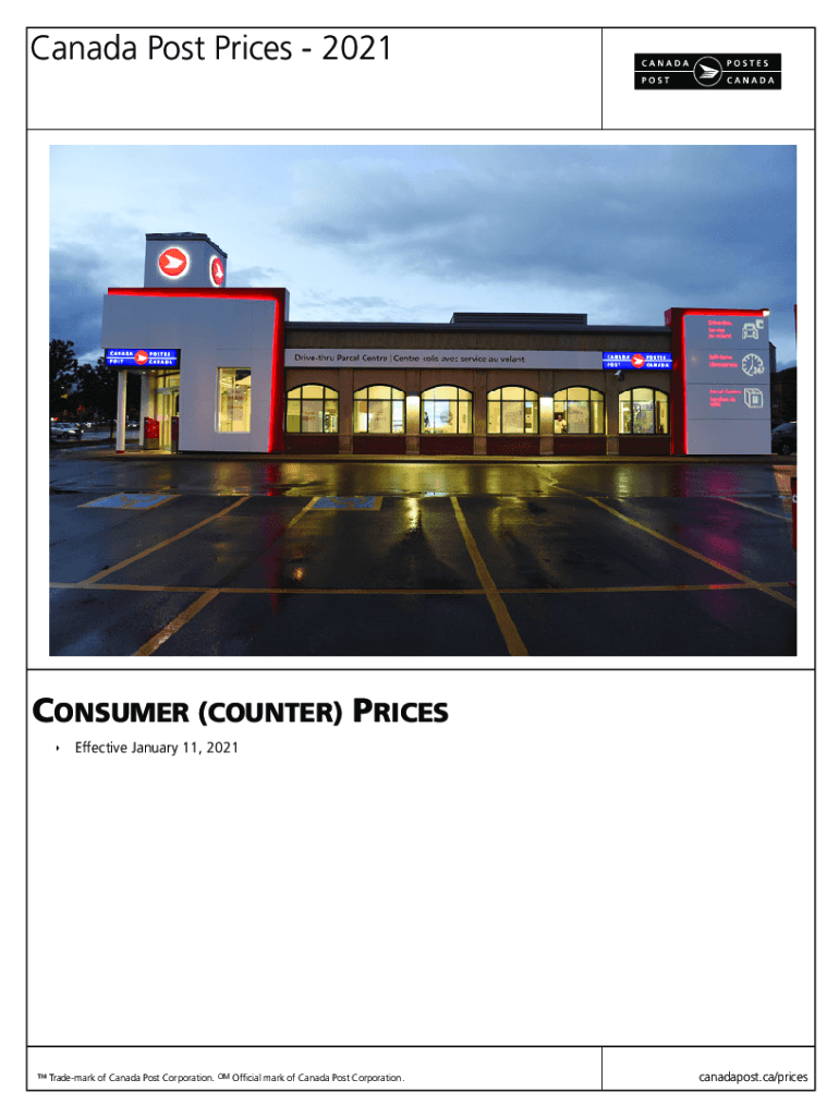 Fillable Online Latest Postal AnnouncementsCanada Pitney BowesCanada