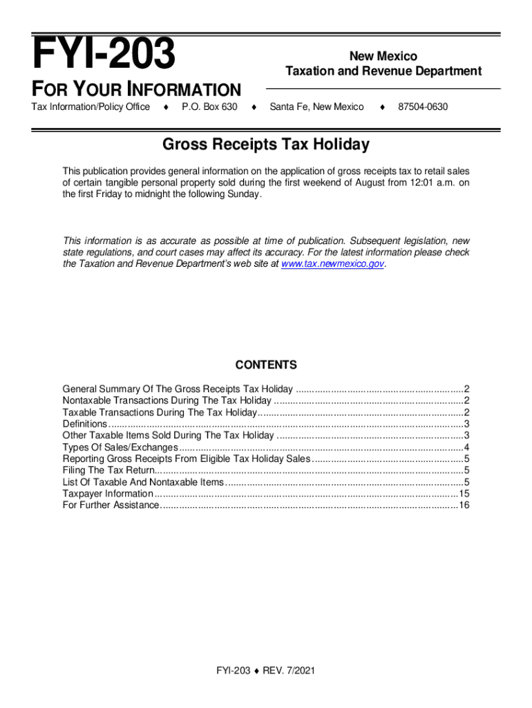 Fillable Online Tax and Revenue Department - New MexicoTax and Revenue ...