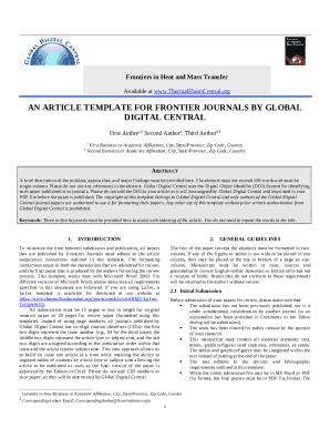 Frontiers in Heat and Mass Transfer Available at www ...