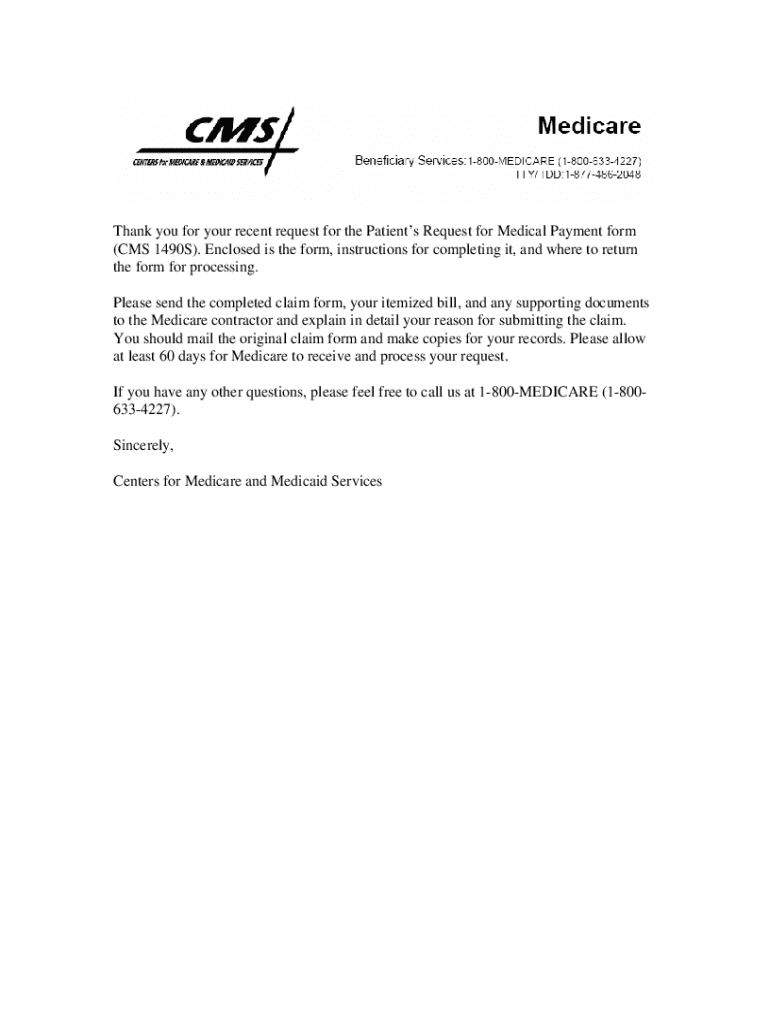 Fillable Online Form 1 4 9 0 S Part B Claim Form Letter Fax Email