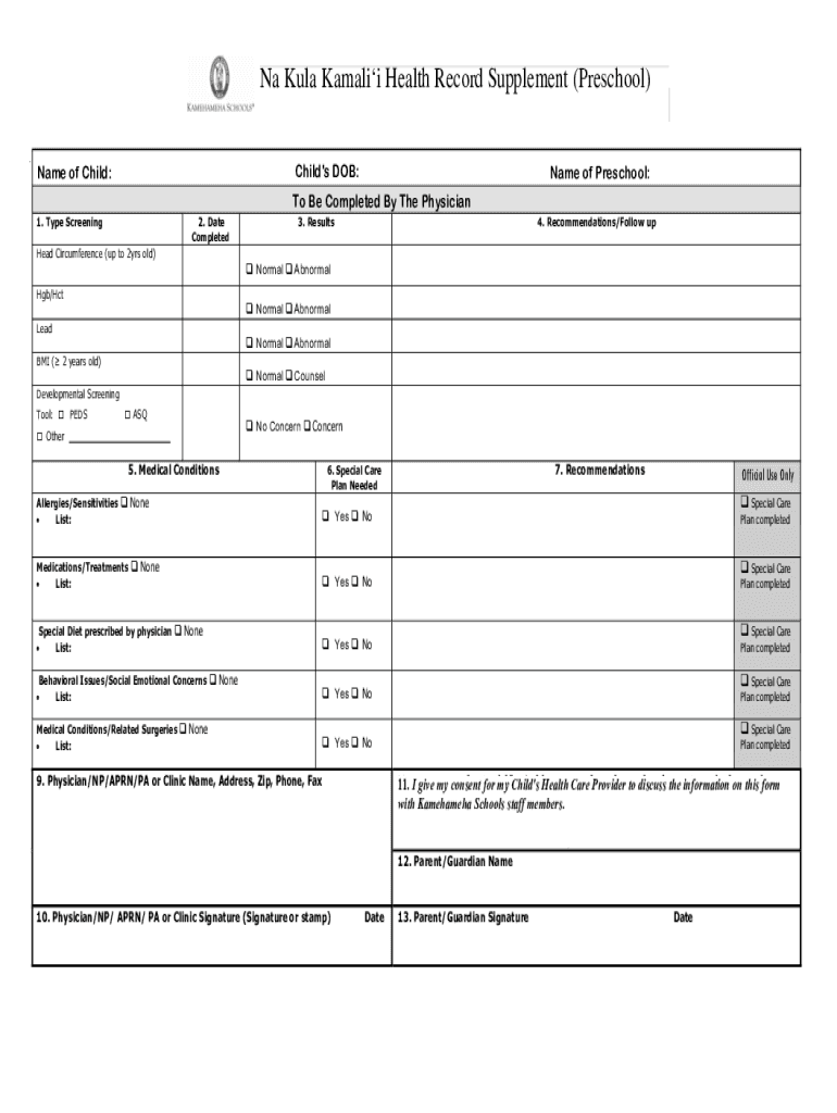 Form preview