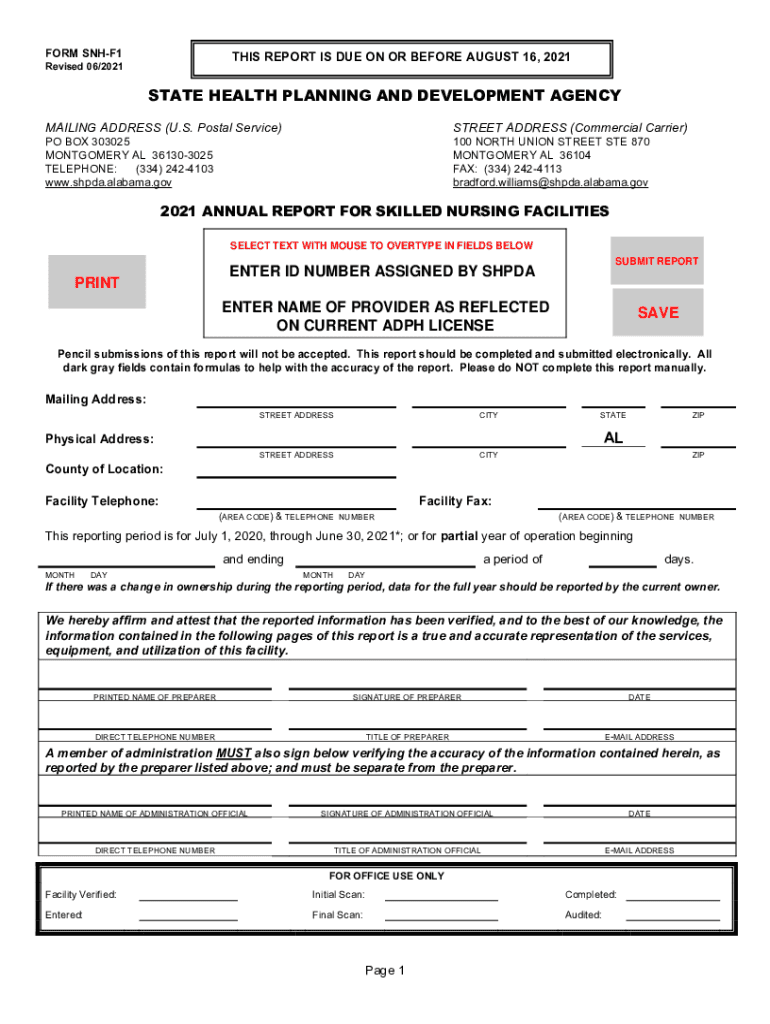 Fillable Online shpda alabama Federal Nursing Home Regulations and