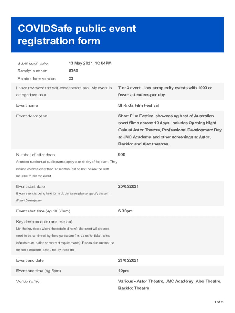Form preview