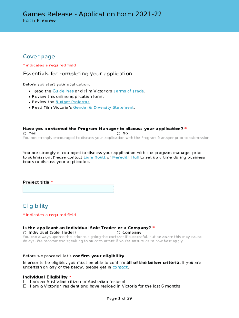 Form preview