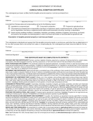 Fillable Online www ksrevenue Ks Exemption - Fill Out and Sign ...