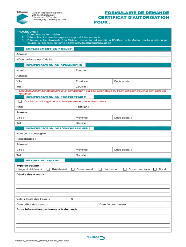 Form preview