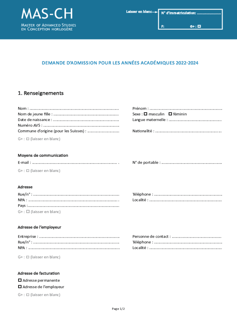 Form preview