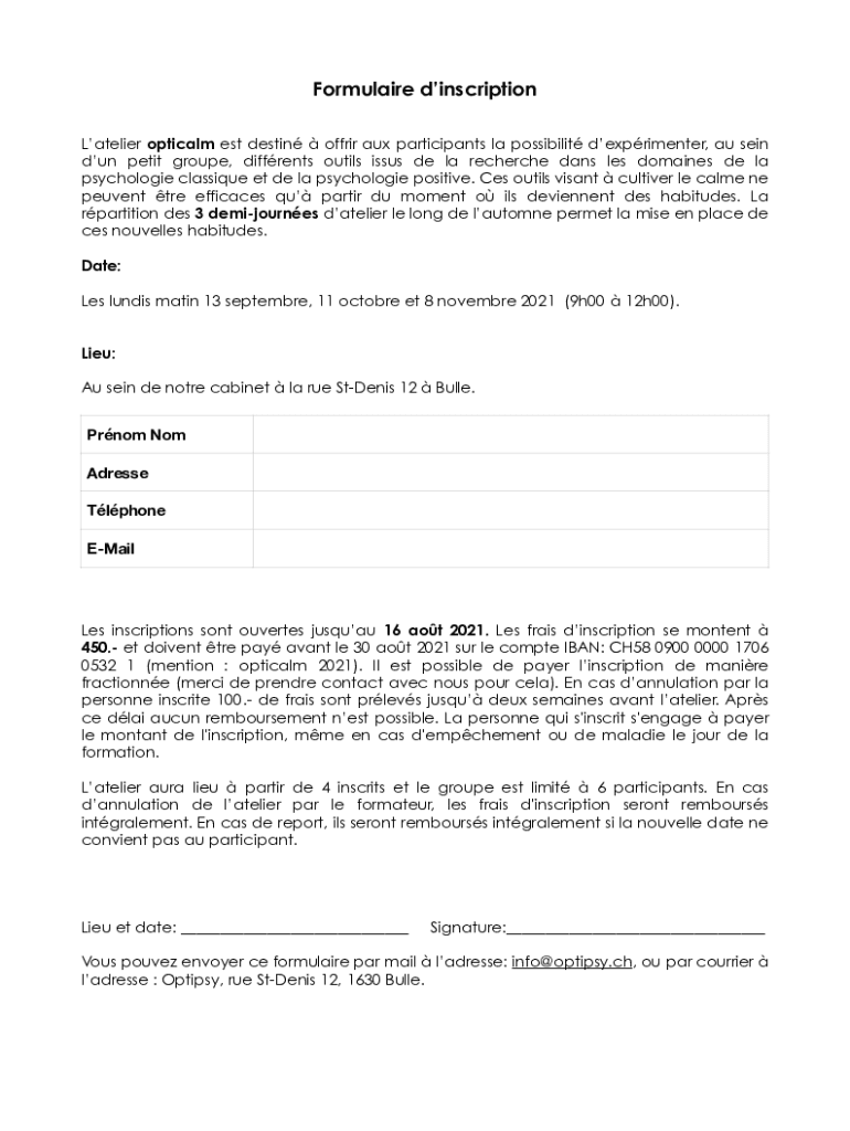 Form preview