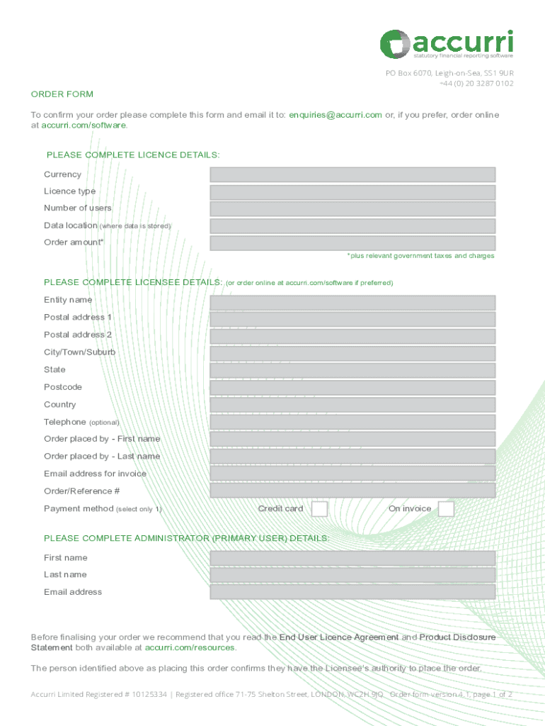 Form preview