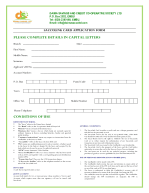 DAIMA SAVINGS AND CREDIT CO-OPERATIVE SOCIETY LTD