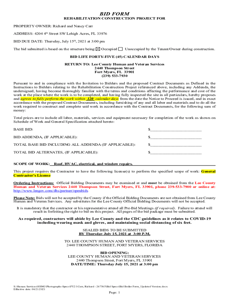 Form preview