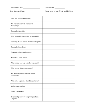 Form preview