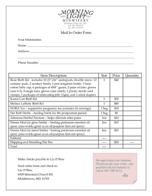 Form preview