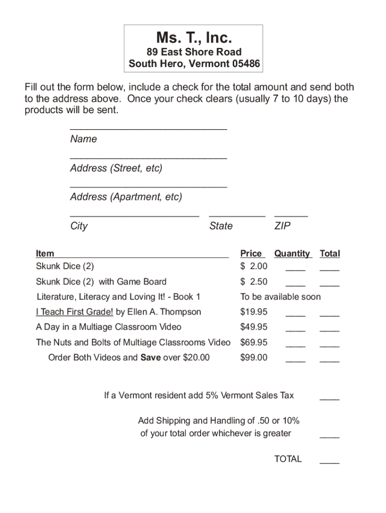 Form preview