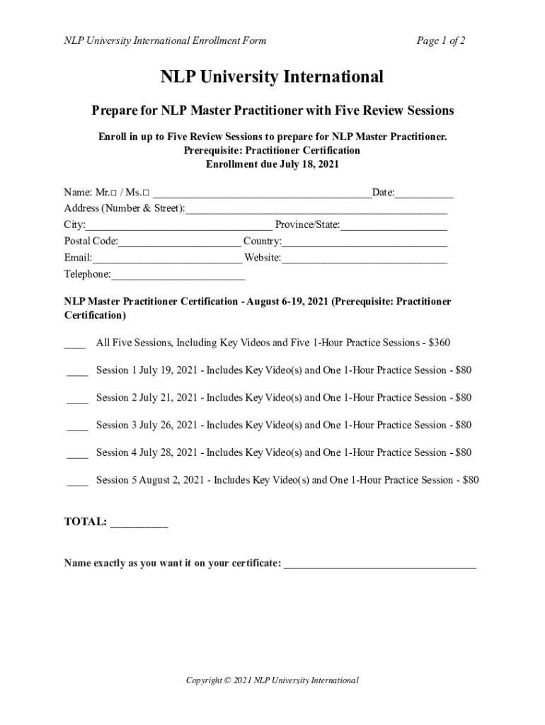 Form preview