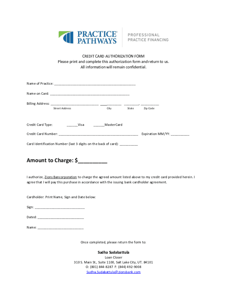 Fillable Online Please print and complete this authorization form and ...