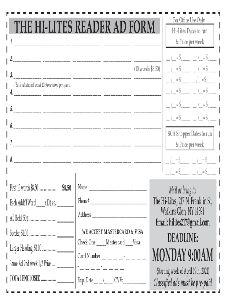 Form preview