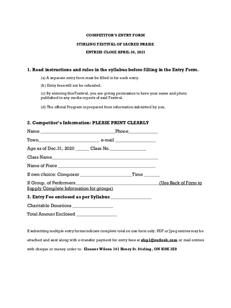 Form preview