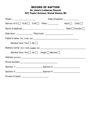 IL Fenwick High School ParentChaperone Form - Fill Online, Printable ...