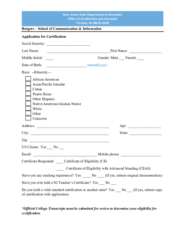 Form preview