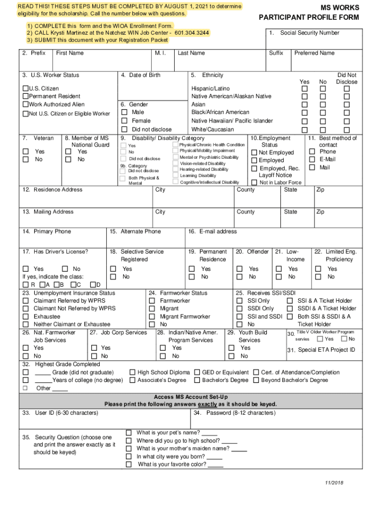 Form preview
