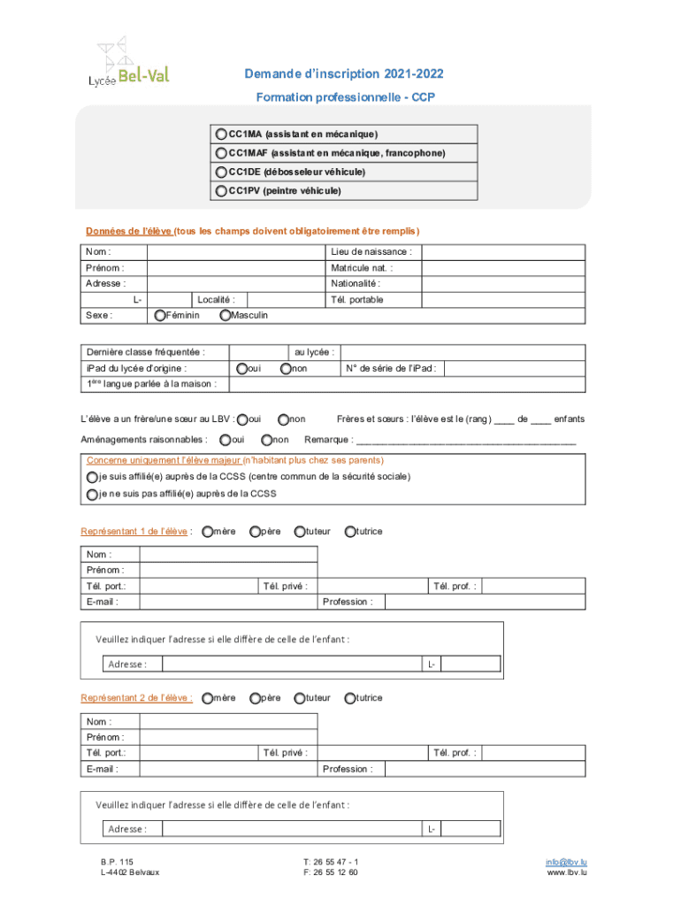 Form preview