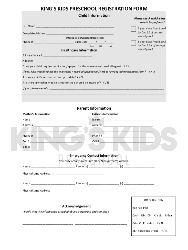 Form preview