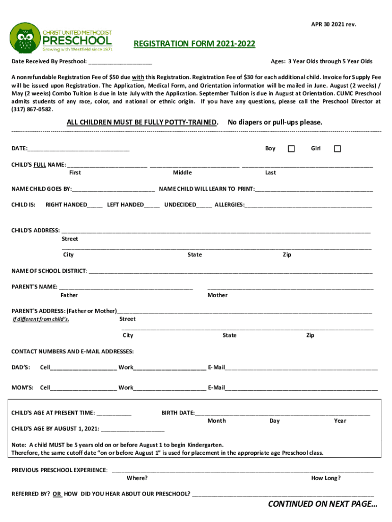 Form preview