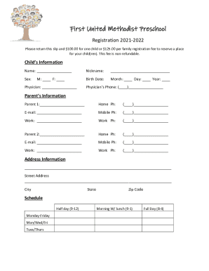 Form preview