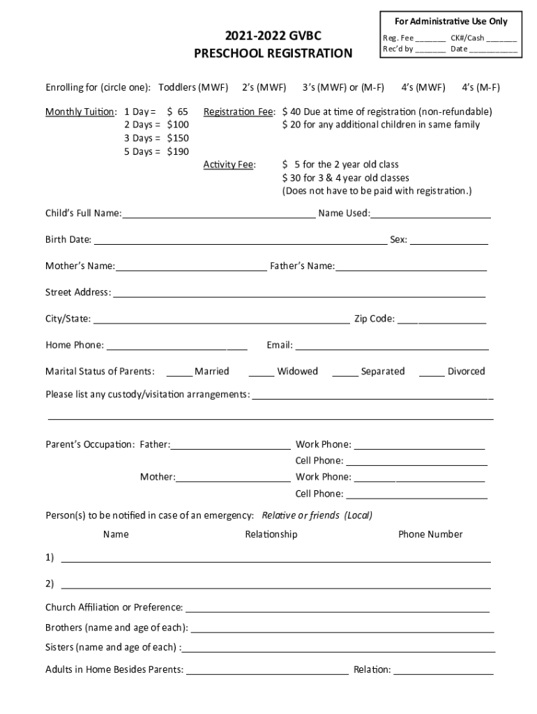 Form preview
