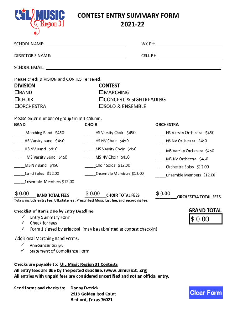 Form preview