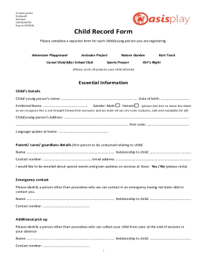 Form preview