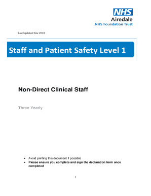 Patient Safety in Medical, Nursing, and Other Clinical ...