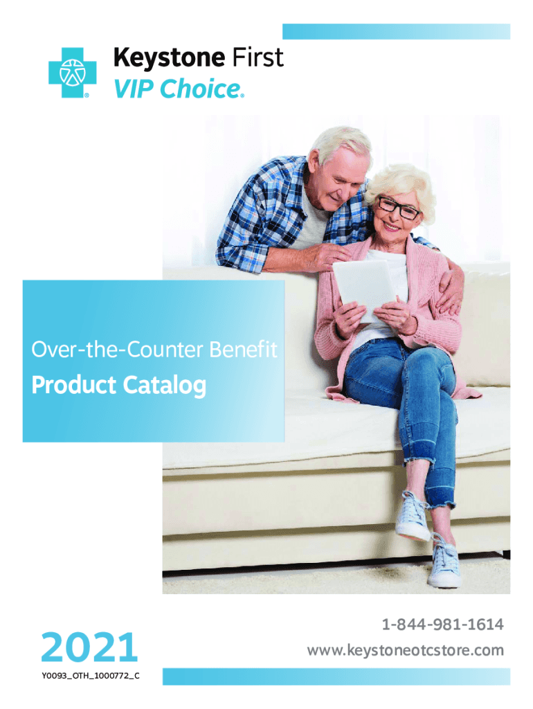 Fillable Online OvertheCounter Benefit Product Catalog Keystone