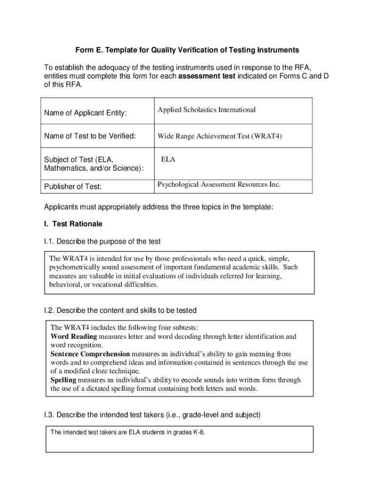 Form preview