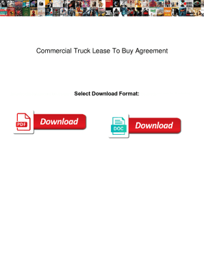 Commercial Truck Lease To Buy Agreement. Commercial Truck Lease To Buy Agreement asus