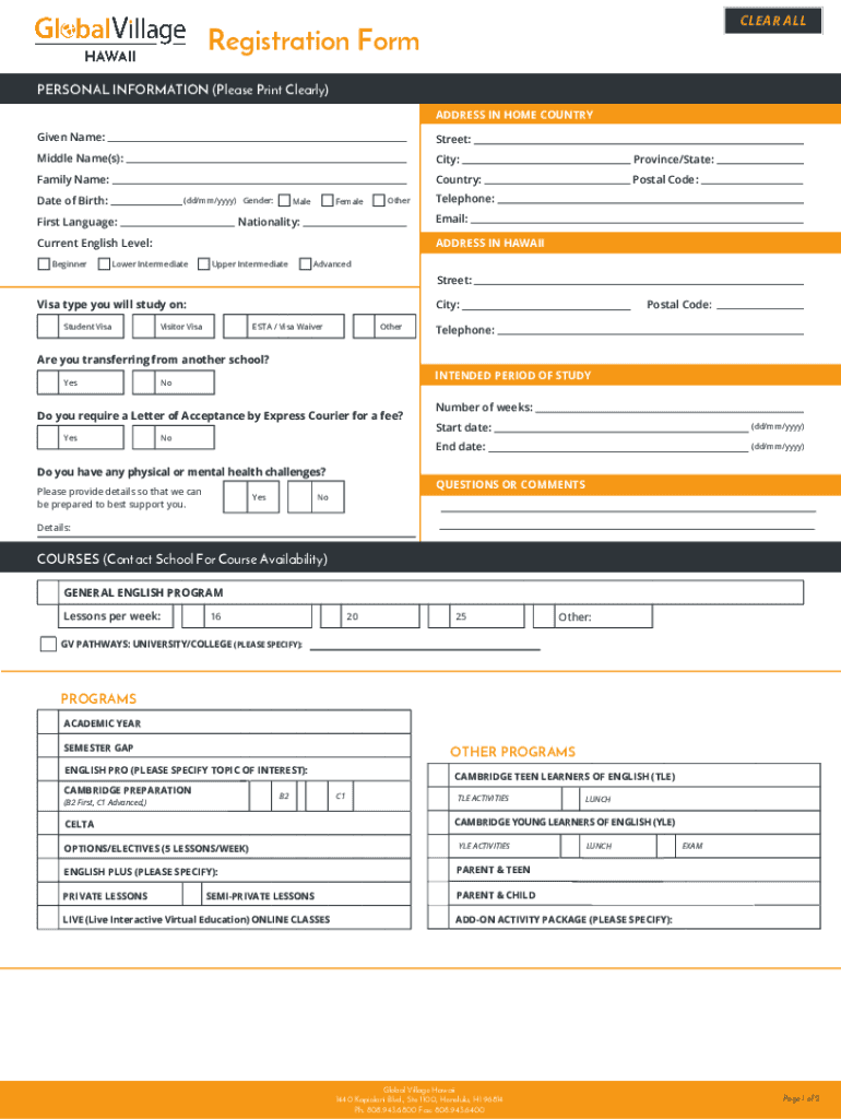 Form preview