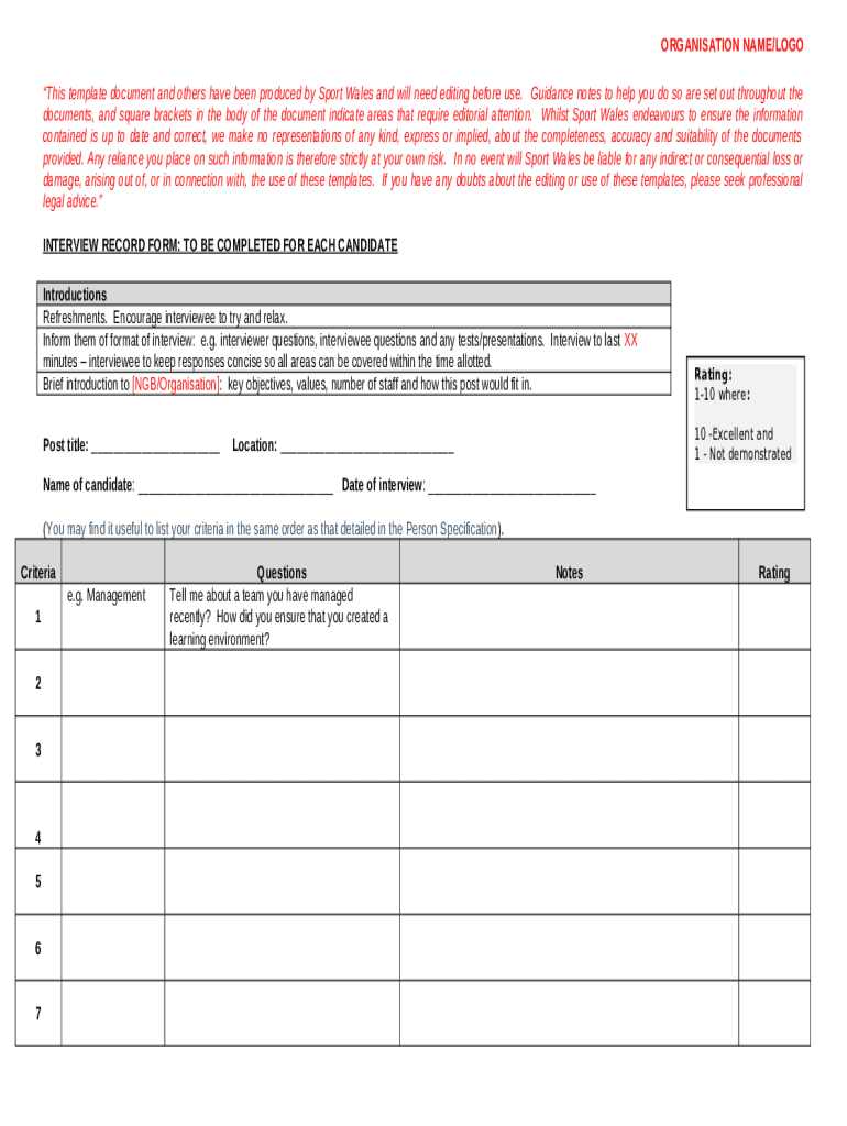 Form preview