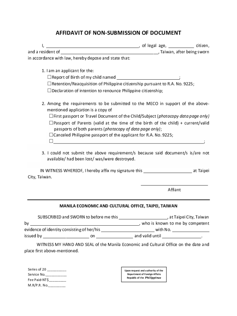 non submission of assignment