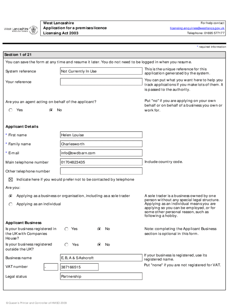 Form preview