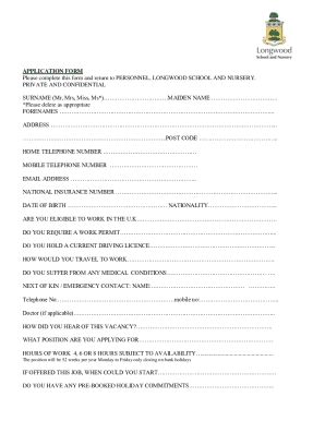 Form preview