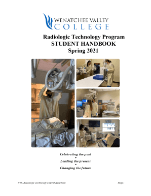 Dear Radiologic Technology Student: