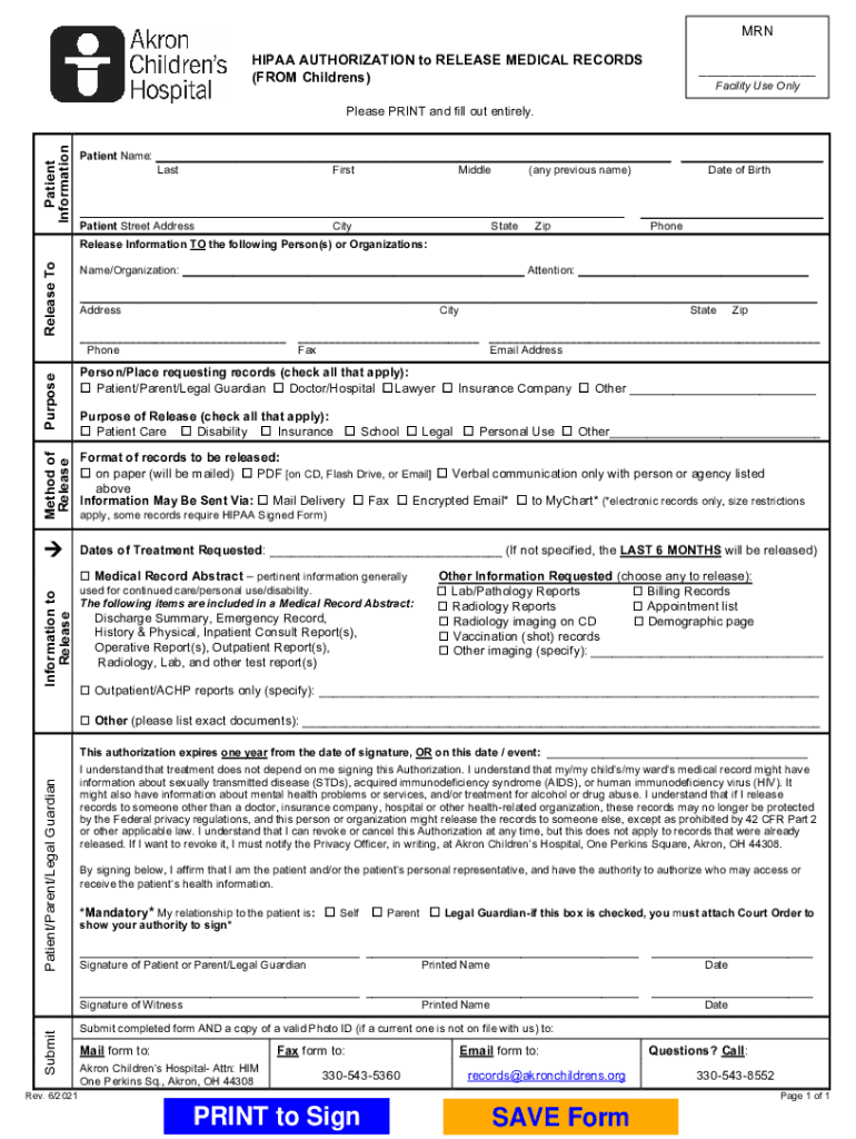 Medical Records: Release Form & FAQsUCLA Health Preview on Page 1