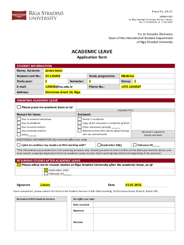 Form preview