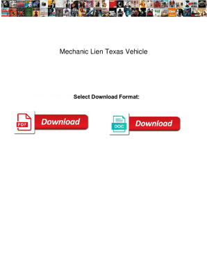 Mechanic Lien Texas Vehicle. Mechanic Lien Texas Vehicle abviewer