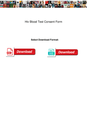 Hiv Blood Test Consent Form. Hiv Blood Test Consent Form pcworld