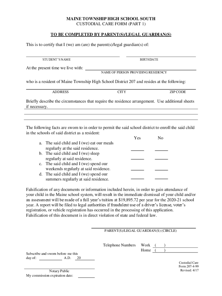 Fillable Online south maine207 This is to certify that I (we) am (are