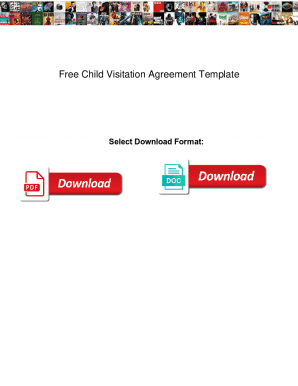 Free Child Visitation Agreement Template. Free Child Visitation Agreement Template pccard