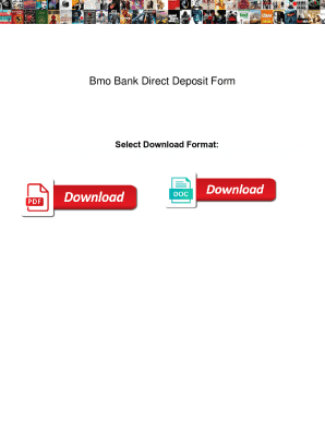 bmo bank direct deposit